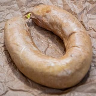 Leberwurst Hausschlachte im Ring