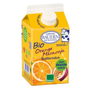 Buttermilch Orange-Maracuja